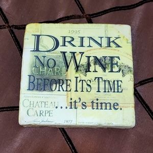 S Kurtz stone plaque for bar or kitchen.